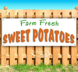 Farm Fresh Sweet Potatoes Banner