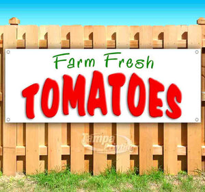 Farm Fresh Tomatoes Banner