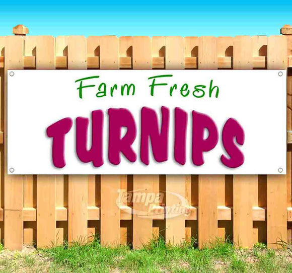 Farm Fresh Turnips Banner