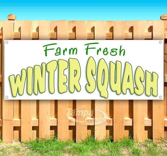 Farm Fresh Winter Squash Banner