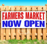 Farmers Market Now Open Banner