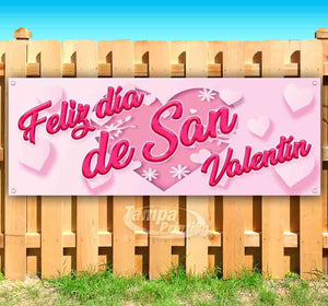 Feliz Dia De San Valentin Banner