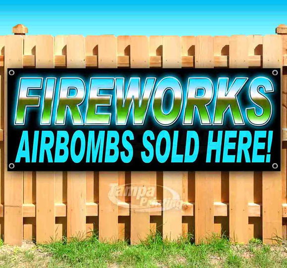 Fireworks Airbombs Banner