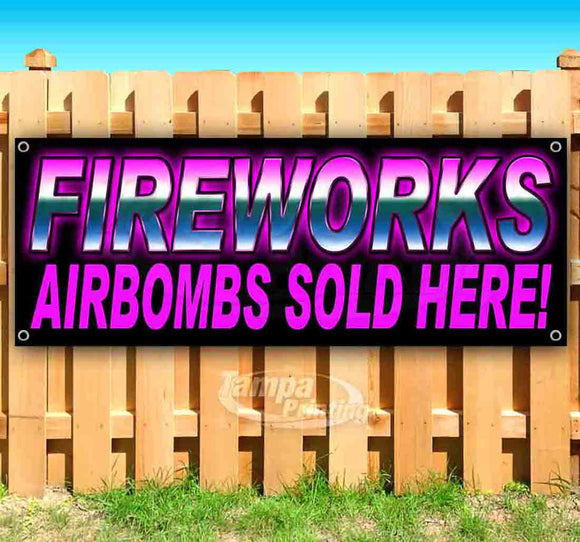 Fireworks Airbombs Banner