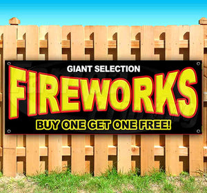 Fireworks Buy One Get One Free Banner