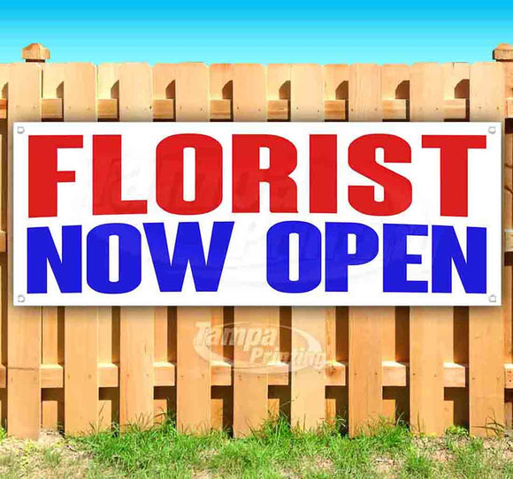Florist Now Open Banner