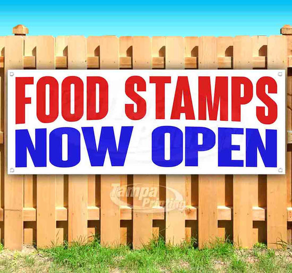 Food Stamps Now Open Banner