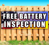 Free Battery Inspection Banner