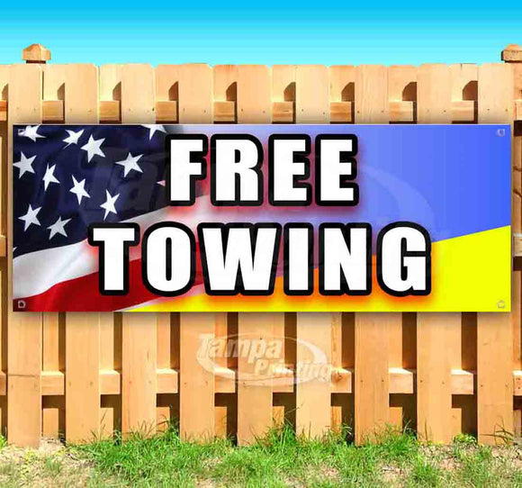 Free Towing Banner