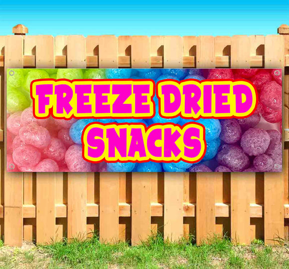 Freeze Dried Snack Banner