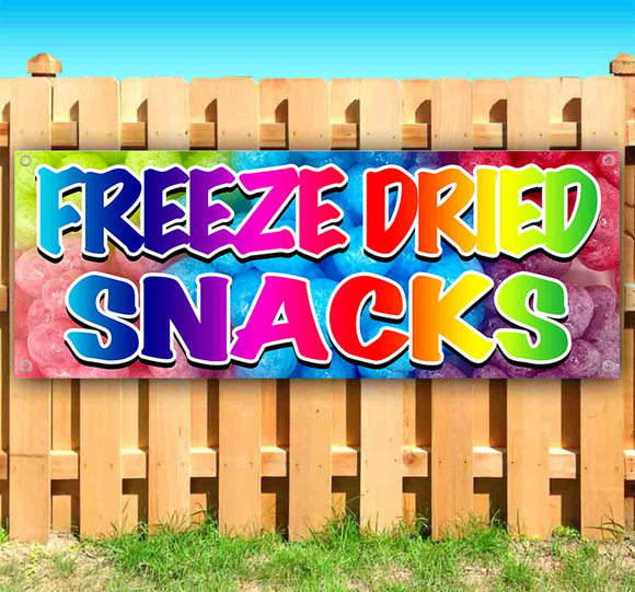 Freeze Dried Snack Banner