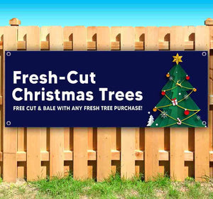 Fresh Cut Christmas Trees 2 Banner