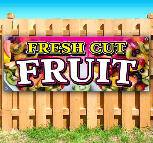 Fresh Cut Fruit Banner