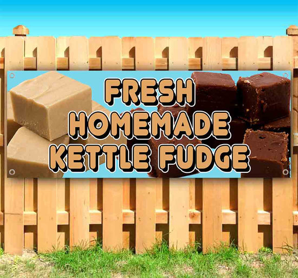 Fresh Homemade Kettle Fudge Banner