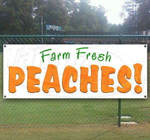 Fresh Peaches Banner