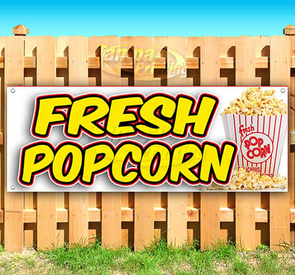 Fresh Popcorn Banner
