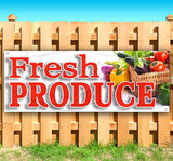 Fresh Produce Basket Banner