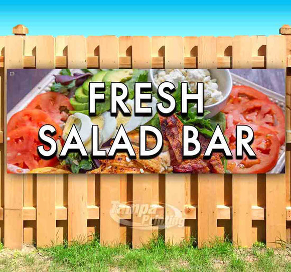 Fresh Salad Bar Banner