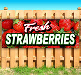 Fresh Strawberries Banner