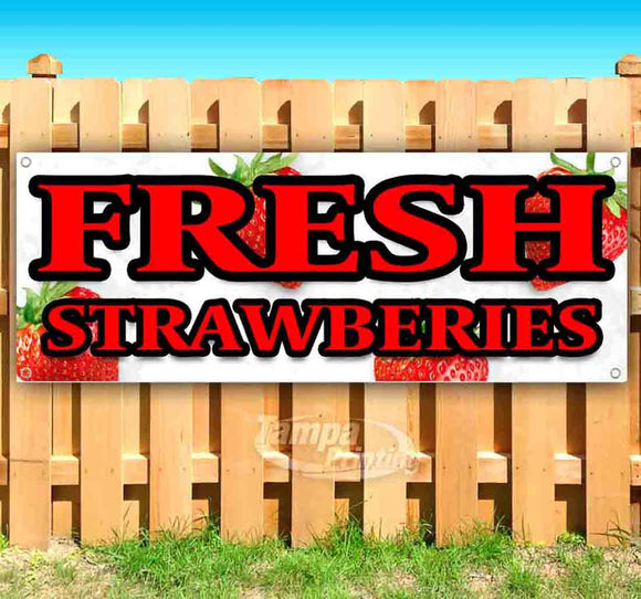 Fresh Strawberries Banner