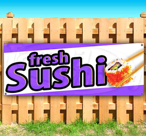 Fresh Sushi Banner