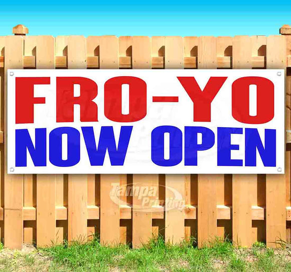 Fro-Yo Now Open Banner
