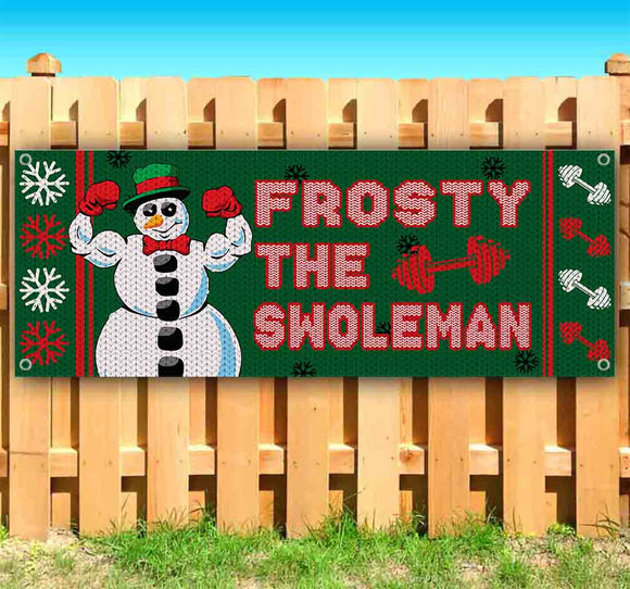 Frosty The Swoleman Banner