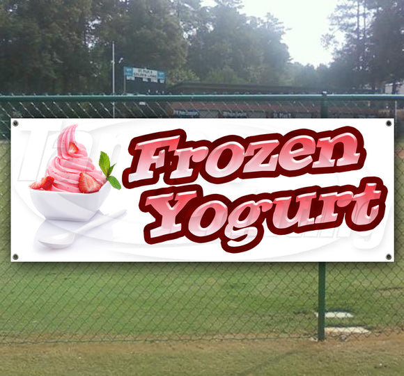 Frozen Yogurt Banner