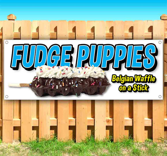 Fudge Puppies Banner