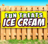 Fun Treats Ice Cream Banner