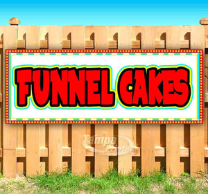 Funnel Cakes Red Banner