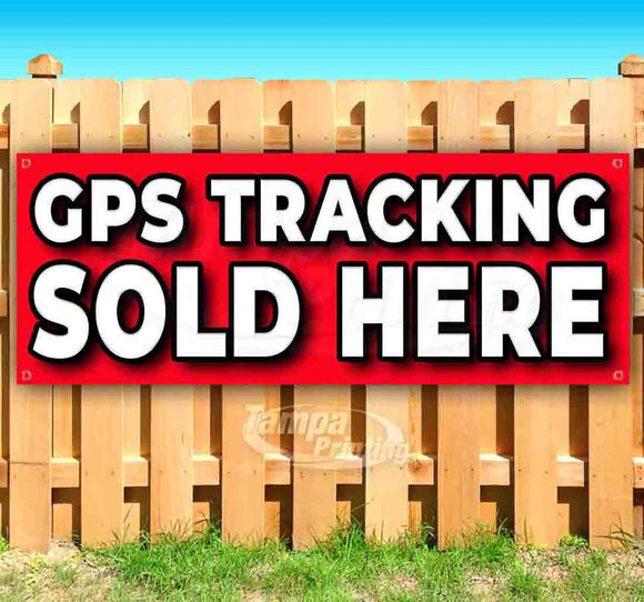 GPS Tracking Sold Here Banner