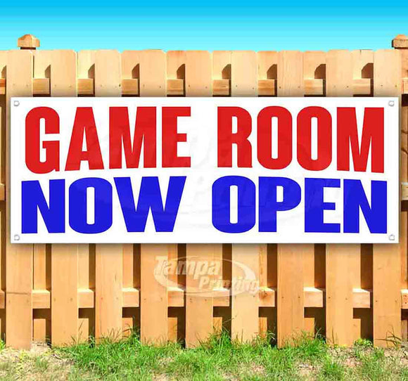 Game Room Now Open Banner