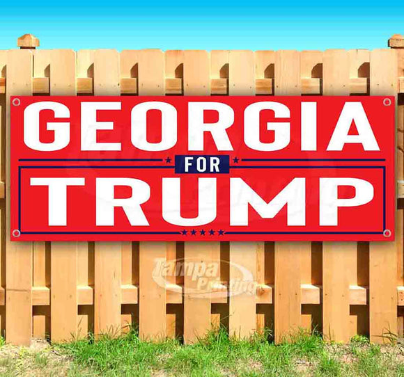 Georgia For Trump Banner