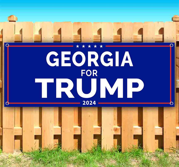 Georgia For Trump 2024 Banner