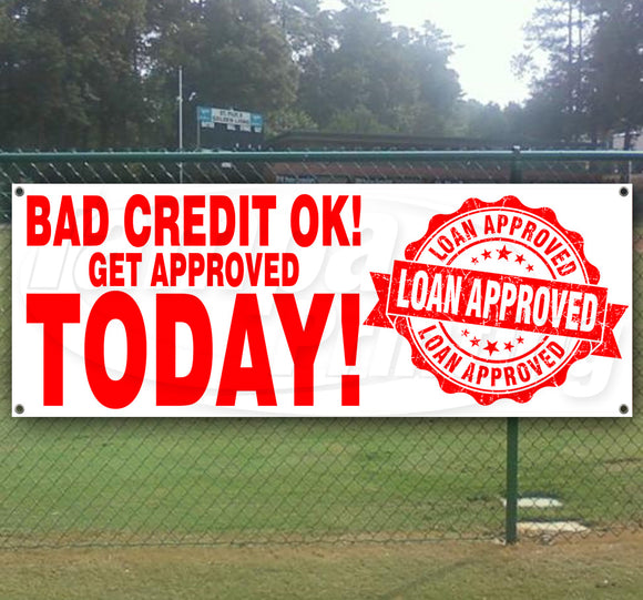 Get Approved Today Banner