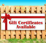 Gift Certificates Available Banner