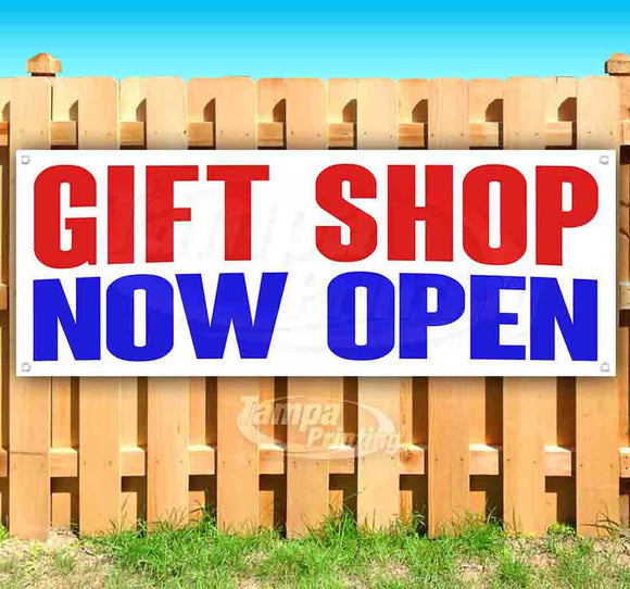 Gift Shop Now Open Banner