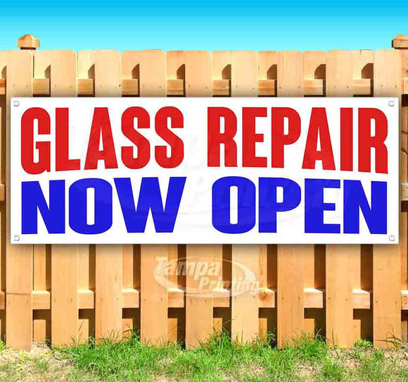 Glass Repair Now Open Banner