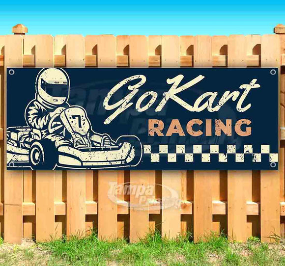 Go Kart Racing Banner