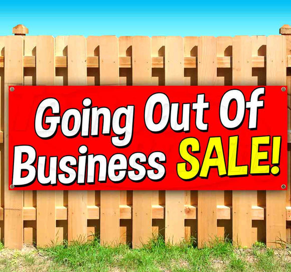 Going Out Of Business Sale Banner
