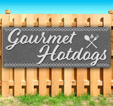 Gourmet Hotdogs Banner