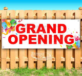 Grand Opening Balloons Banner
