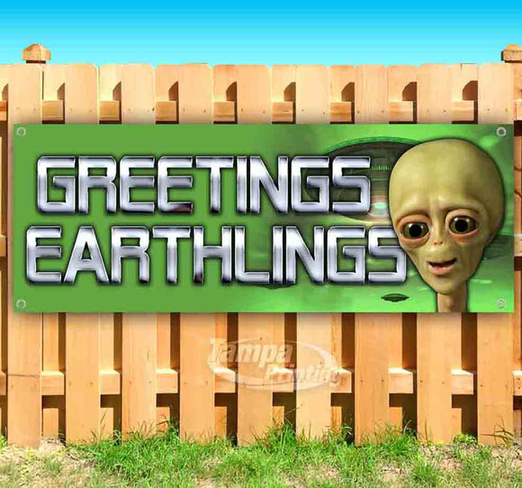 Greetings Earthlings Banner