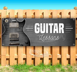 Guitar Lessons Les Paul Black Banner