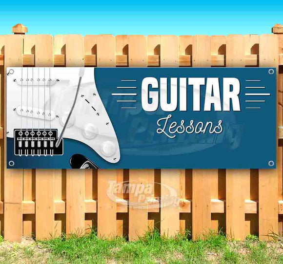 Guitar Lessons StratBlue Banner