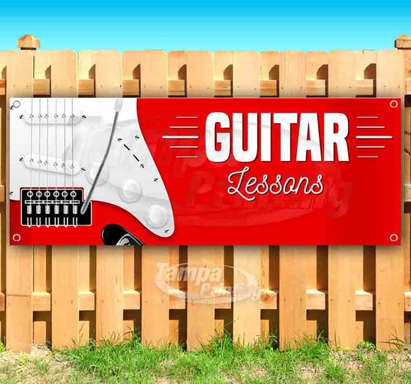 Guitar Lessons StratRed Banner