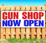 Gun Shop Now Open Banner