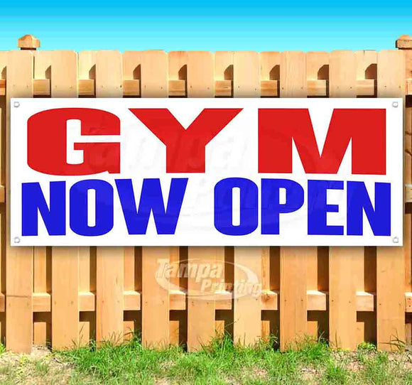 Gym Now Open Banner