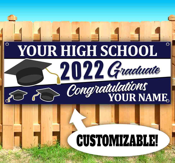 HS Graduate Custom 22 Banner